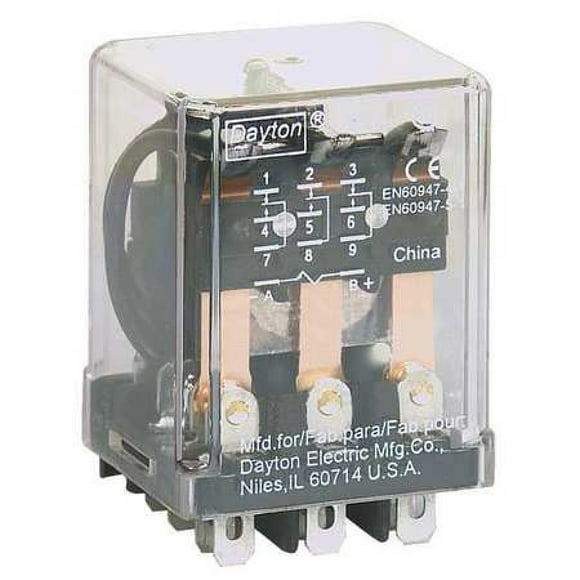 Power Dayton 1EJH4 Relay 120VAC DPST-NO Coil Volts 2-PACK